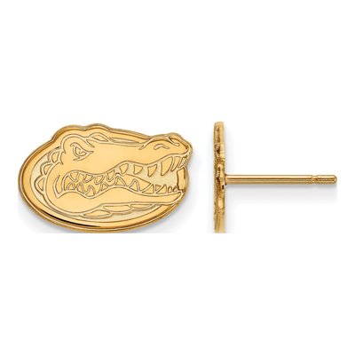 University of Florida 10K Yellow Gold Gator Extra Small Stud Earrings