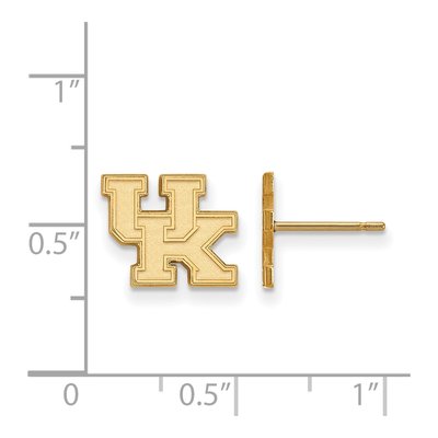 University of Kentucky 10K Yellow Gold Earrings – view 2