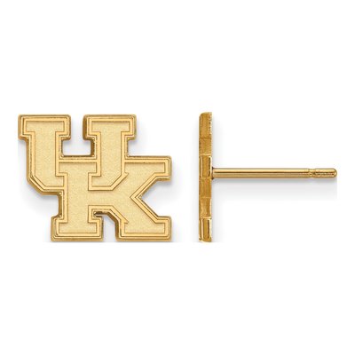 University of Kentucky 10K Yellow Gold Earrings