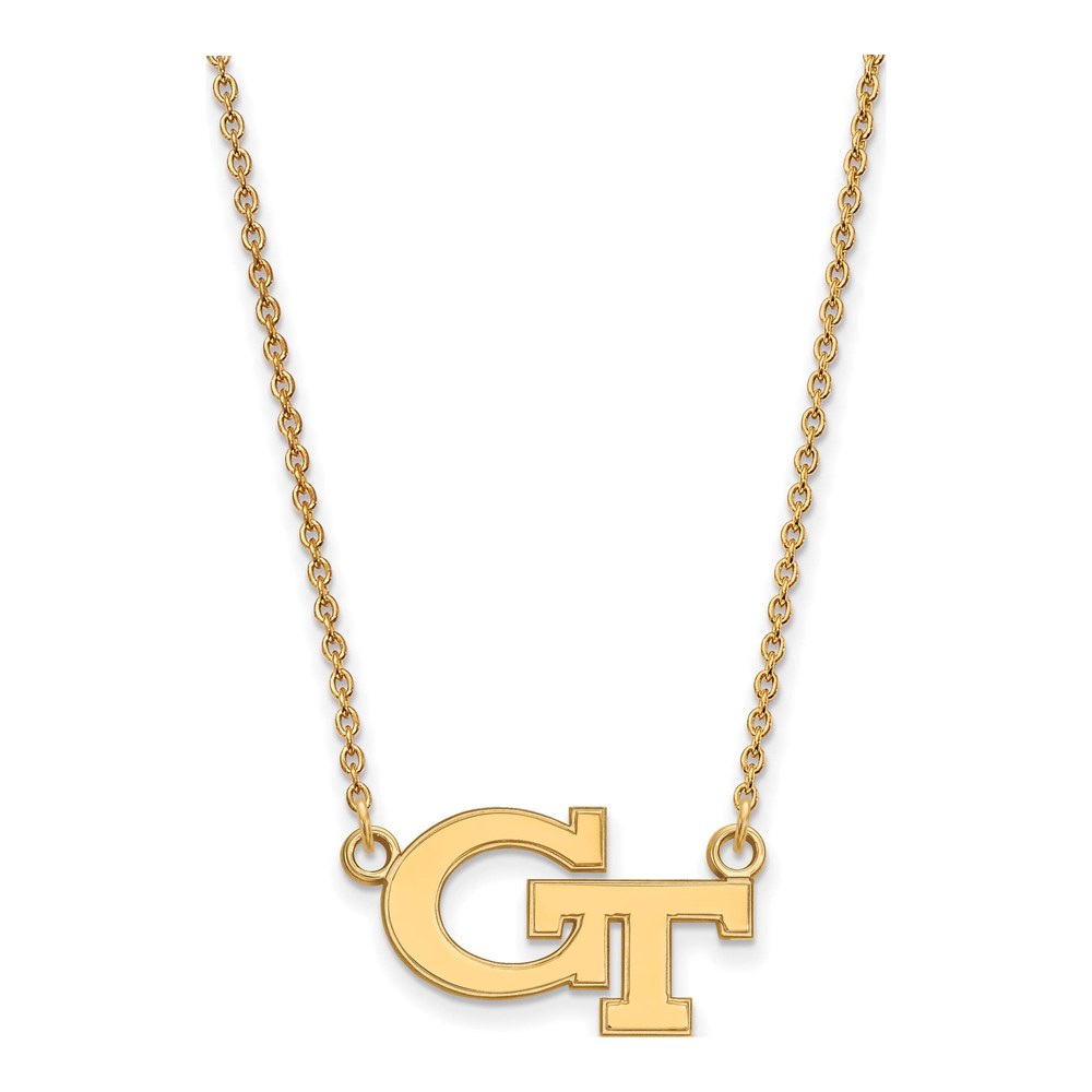 Georgia Tech G-T Pendant Necklace