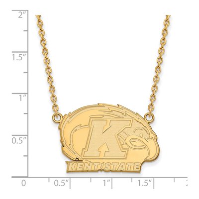 Kent State University 10K Yellow Gold Large Necklace – view 2