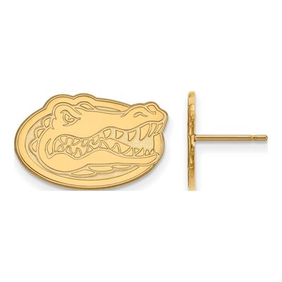 University of Florida 10K Yellow Gold Gator Small Stud Earrings
