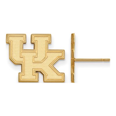 University of Kentucky 10K Yellow Gold U-K Small Stud Earrings