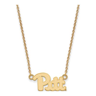 University of Pittsburgh 10K Yellow Gold Small Necklace – view 2