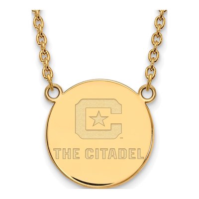 The Citadel 10K Yellow Gold Large Pendant Necklace