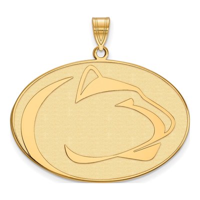 Pennsylvania State University 10K Yellow Gold Penn Lion Extra Large Pendant