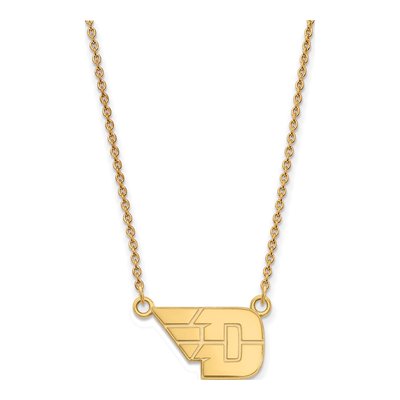 University of Dayton 10K Yellow Gold Small Pendant Necklace
