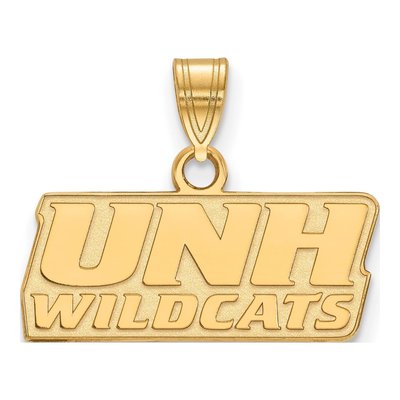 University of New Hampshire 10K Yellow Gold Small Pendant