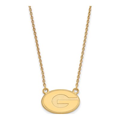 University of Georgia 10K Yellow Gold Small Letter G Necklace