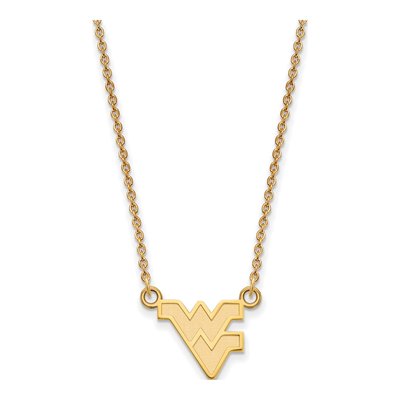 West Virginia University 10K Yellow Gold WVU Small Pendant Necklace – view 2