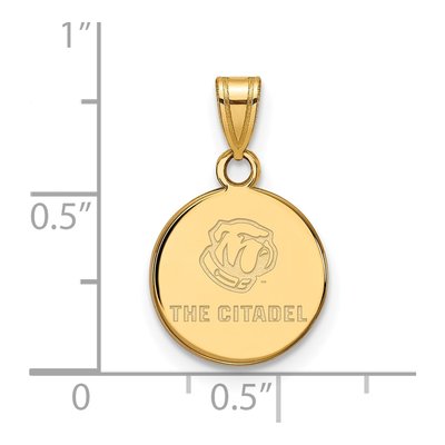 The Citadel 10K Yellow Gold Small Pendant – view 2