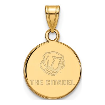 The Citadel 10K Yellow Gold Small Pendant