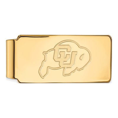 University of Colorado Buffaloes Gold-Plated Money Clip