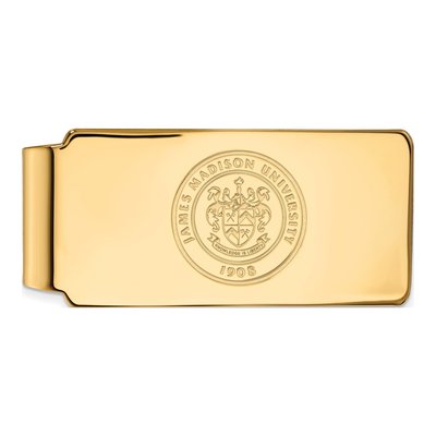 James Madison University Crest Money Clip
