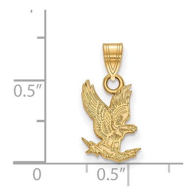 United States Air Force Academy 10K Yellow Gold Small Air Falcon Pendant – view 2