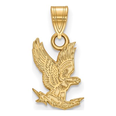 United States Air Force Academy 10K Yellow Gold Small Air Falcon Pendant