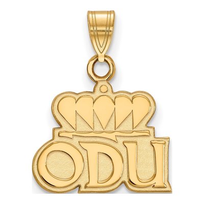 Old Dominion University 10K Yellow Gold Small ODU Old Pendant