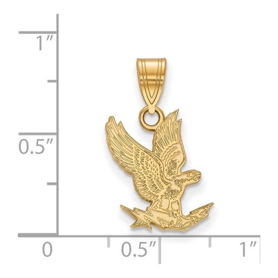 United States Air Force Academy 10K Yellow Gold Medium Air Falcon Pendant – view 2