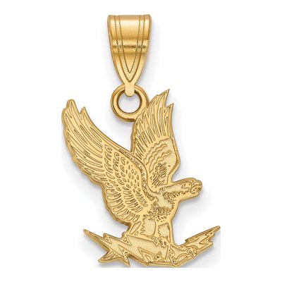 United States Air Force Academy 10K Yellow Gold Medium Air Falcon Pendant