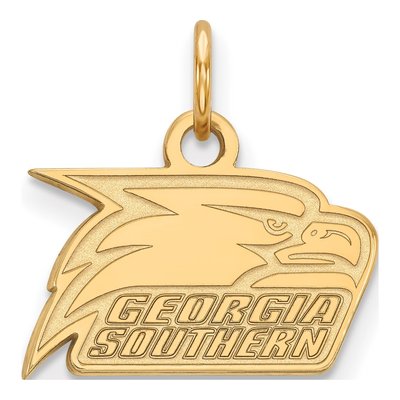 Georgia Southern University 10K Yellow Gold Extra Small Eagle Pendant