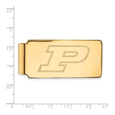 Purdue University Letter P Money Clip – view 2