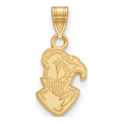 Furman University 10K Yellow Gold Paladins Small Pendant
