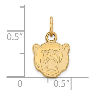 Baylor University 10K Yellow Gold Extra Small Pendant – view 2