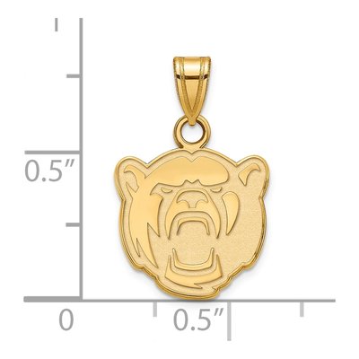 Baylor University 10K Yellow Gold Small Pendant – view 2