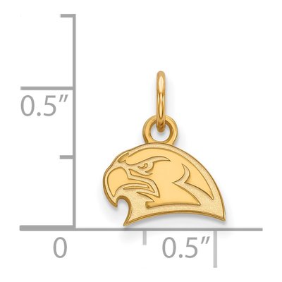 Miami University 10K Yellow Gold Extra Small Redhawks Pendant – view 2