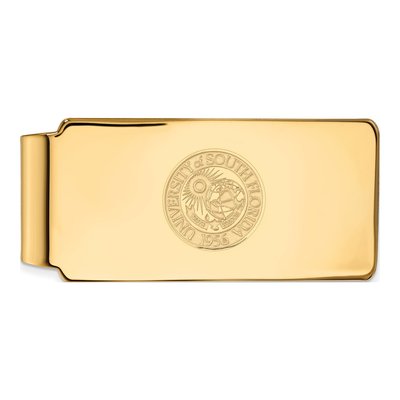 USF Bulls Gold-Plated Money Clip