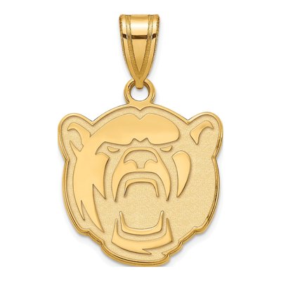 Baylor University 10K Yellow Gold Medium Pendant