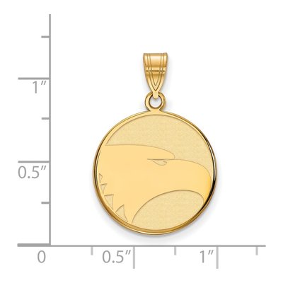 Georgia Southern University 10K Yellow Gold Eagle Large Pendant – view 2