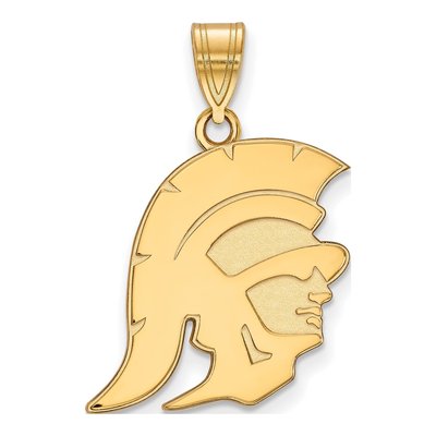 University of Southern California 10K Yellow Gold Trojan Large Pendant