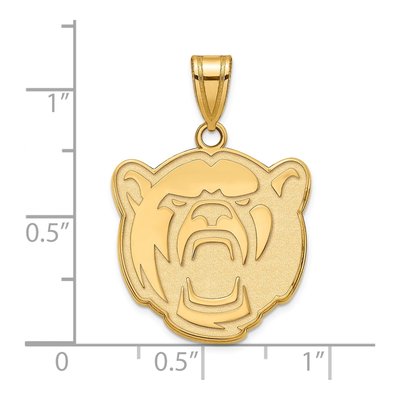 Baylor University 10K Yellow Gold Large Pendant – view 2