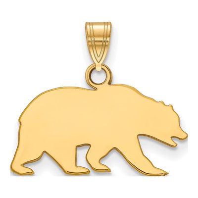 University of California Berkeley 10K Yellow Gold UC Bear Small Pendant