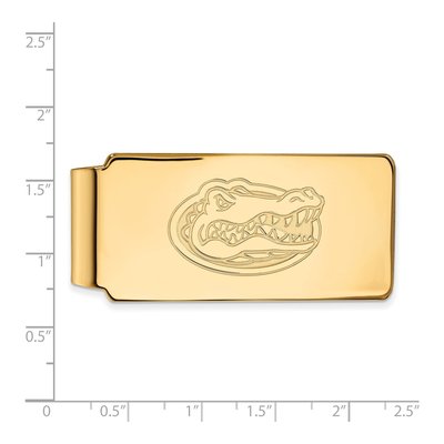 University of Florida Gator 10K Gold Money Clip – view 2
