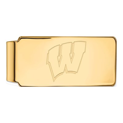 University of Wisconsin Letter W Money Clip