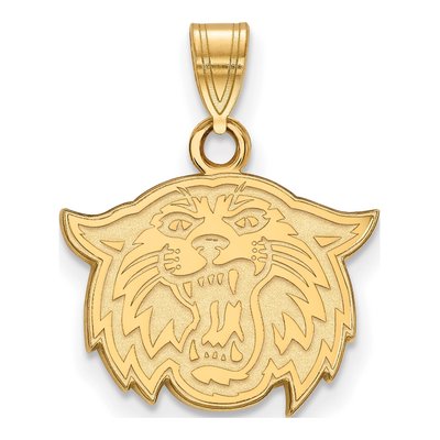 Villanova University 10K Yellow Gold Wildcat Small Pendant