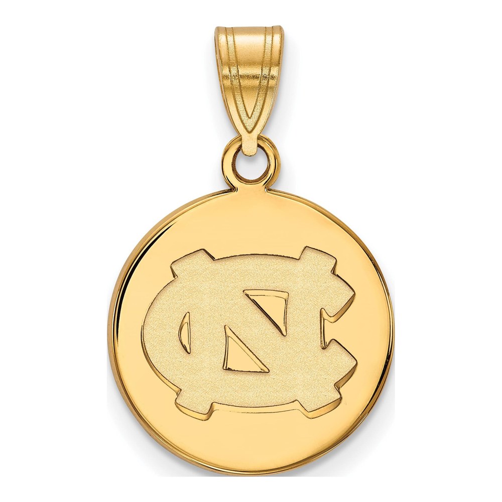 UNC Tar Heels N-C Disc Pendant