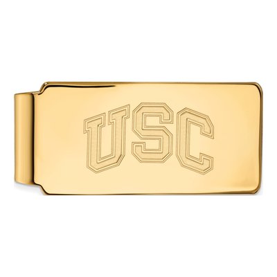 10K Yellow Gold University Of Southern California U-S-C Money Clip
