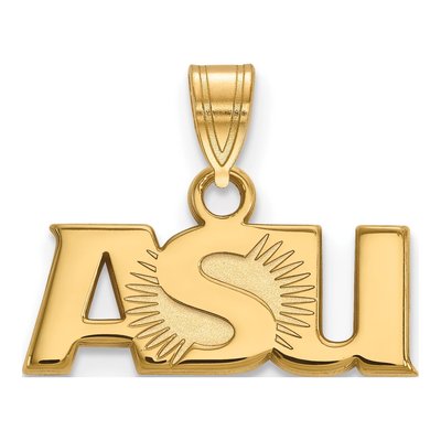 Arizona State University 10K Yellow Gold Small Pendant