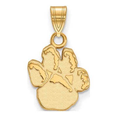 University of Pittsburgh 10K Yellow Gold Panther Paw Small Pendant