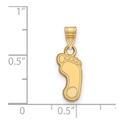 University of North Carolina 10K Yellow Gold UNC Tar Heels Small Pendant – view 2