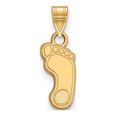 University of North Carolina 10K Yellow Gold UNC Tar Heels Small Pendant