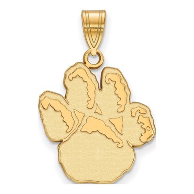 University of Pittsburgh 10K Yellow Gold Panther Paw Large Pendant
