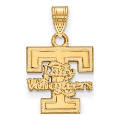 University of Tennessee 10K Yellow Gold Vols Small Pendant