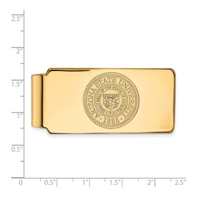 10K Gold Arizona State Money Clip – view 2
