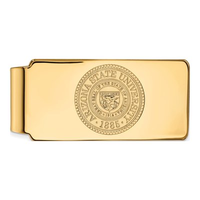 10K Gold Arizona State Money Clip
