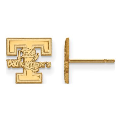 University of Tennessee 10K Yellow Gold Vols XS Stud Earrings
