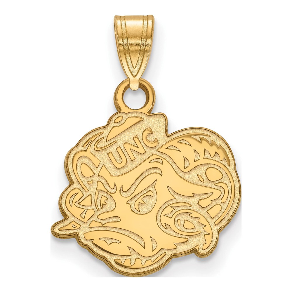 10K Yellow Gold Logoart University Of North Carolina Ram Small Pendant
